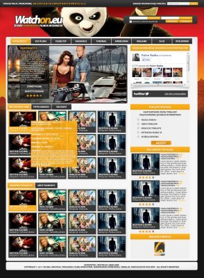 Watchon.eu - Žiūrėk įvairiausius filmus internete! - PHP-Fusion v7 dizainas