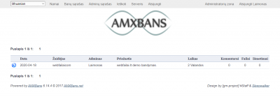 Pataisytas AMXBans (6.14.4)