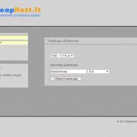 ProVps - Hostingo sistema - Paslaugų užsakymas