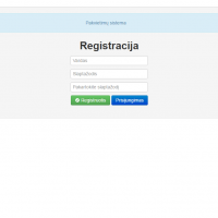 [IWS] Pakvietimų sistema - Registracija